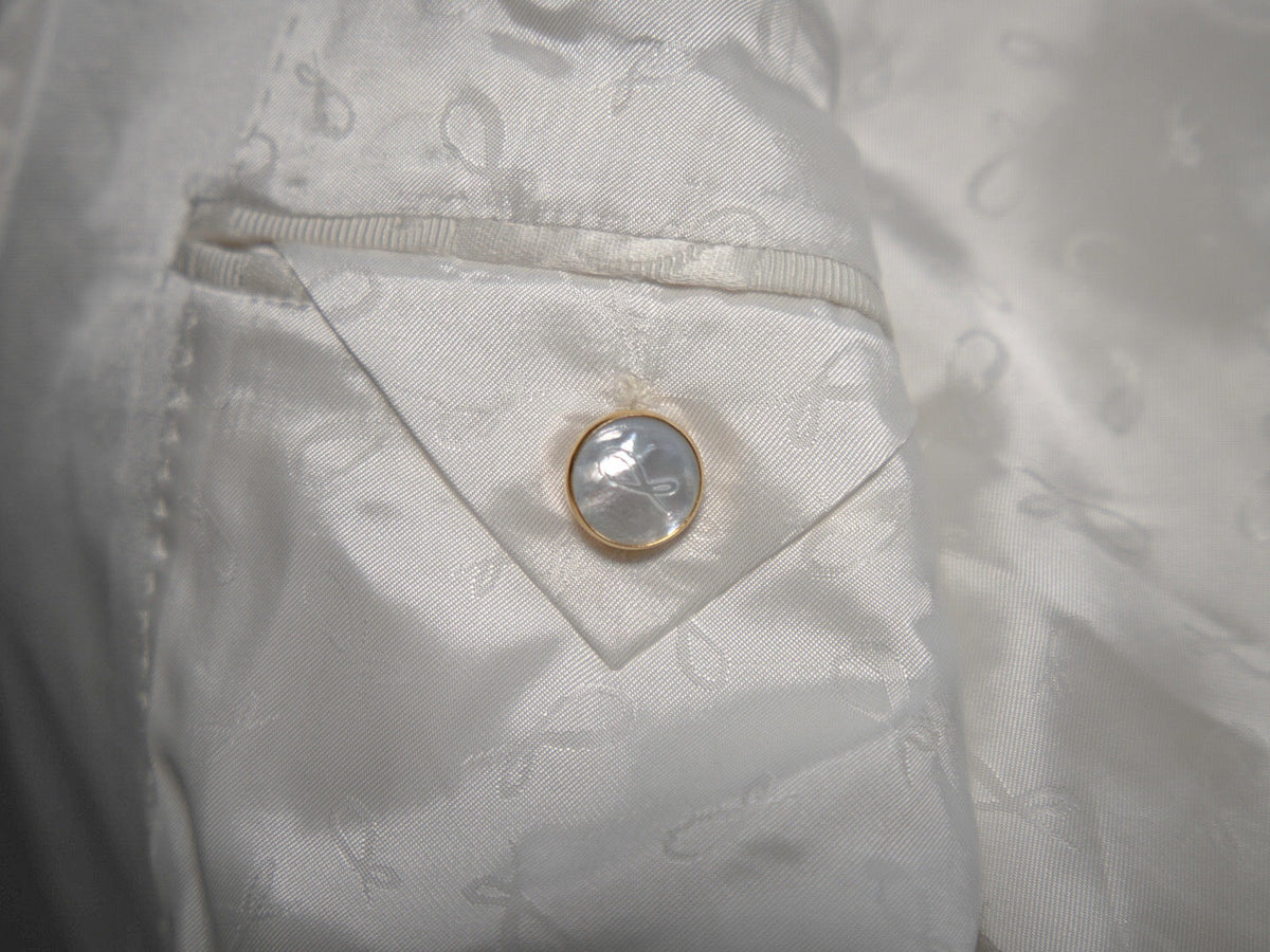 Mother Of Pearl With Gold Tone Buttons For Sports Jacket-3