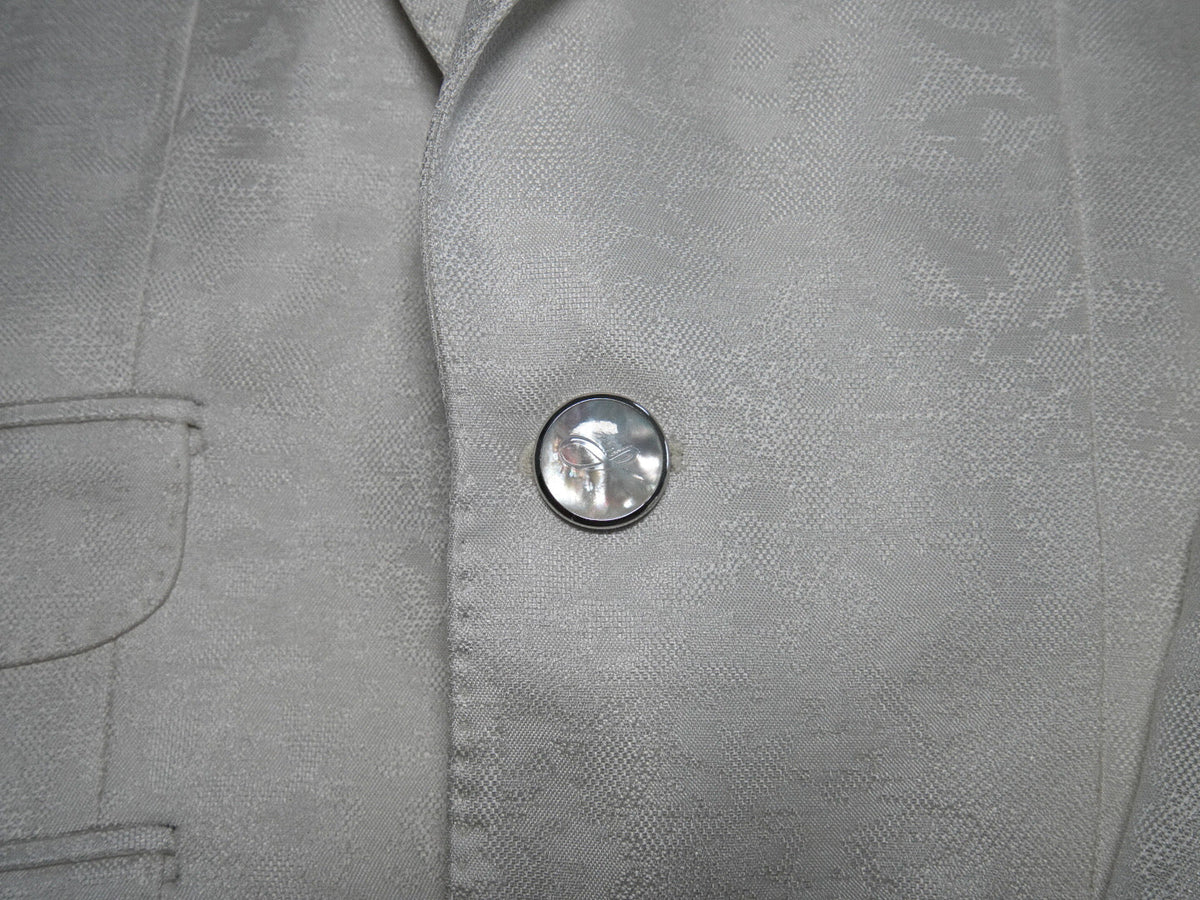 Mother Of Pearl With Silver Tone Buttons For Dinner Jacket-4