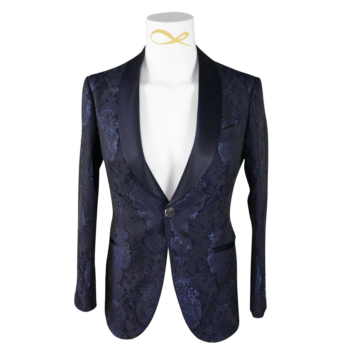 Navy Versailles Dinner Jacket-5