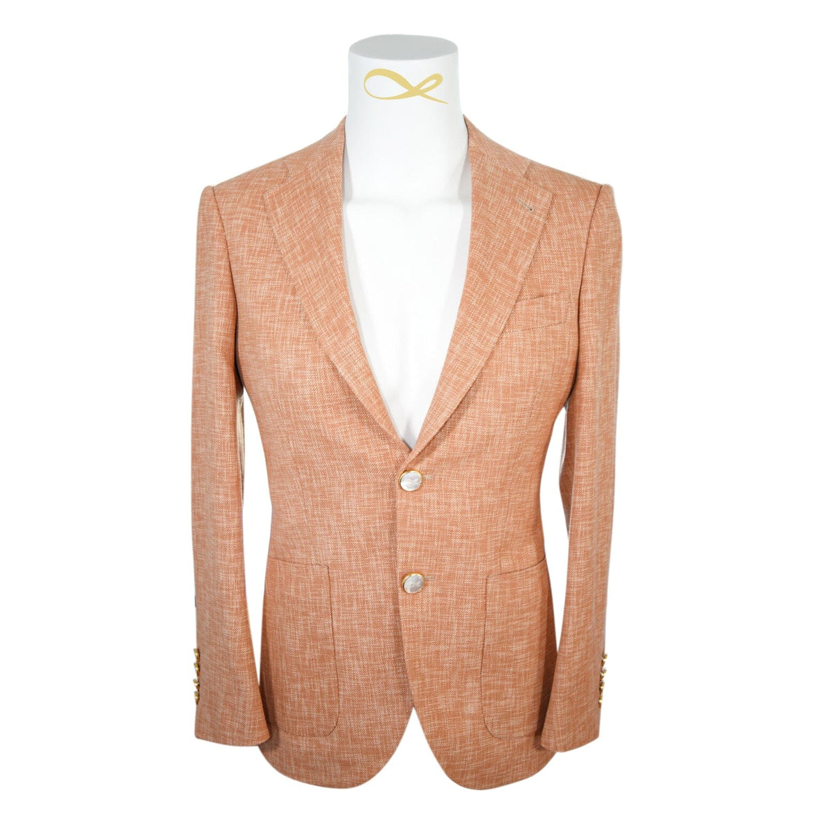 Copper Lino Tweed Sport Jacket-5