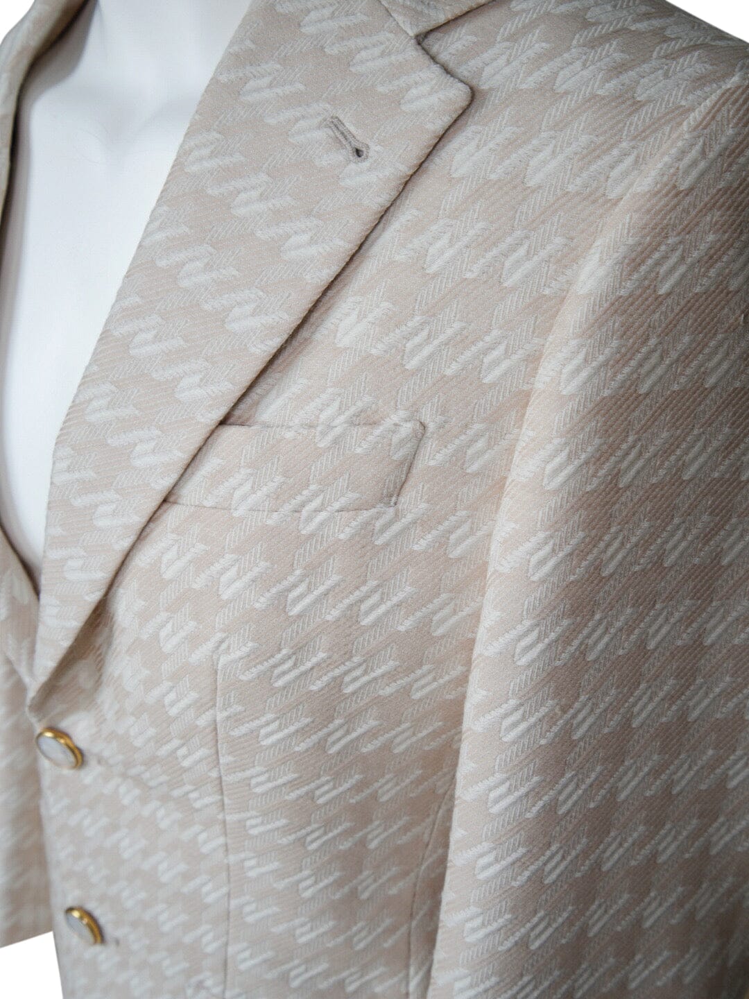 Cashew Crema Houndstooth Jacket @ The Vault-6