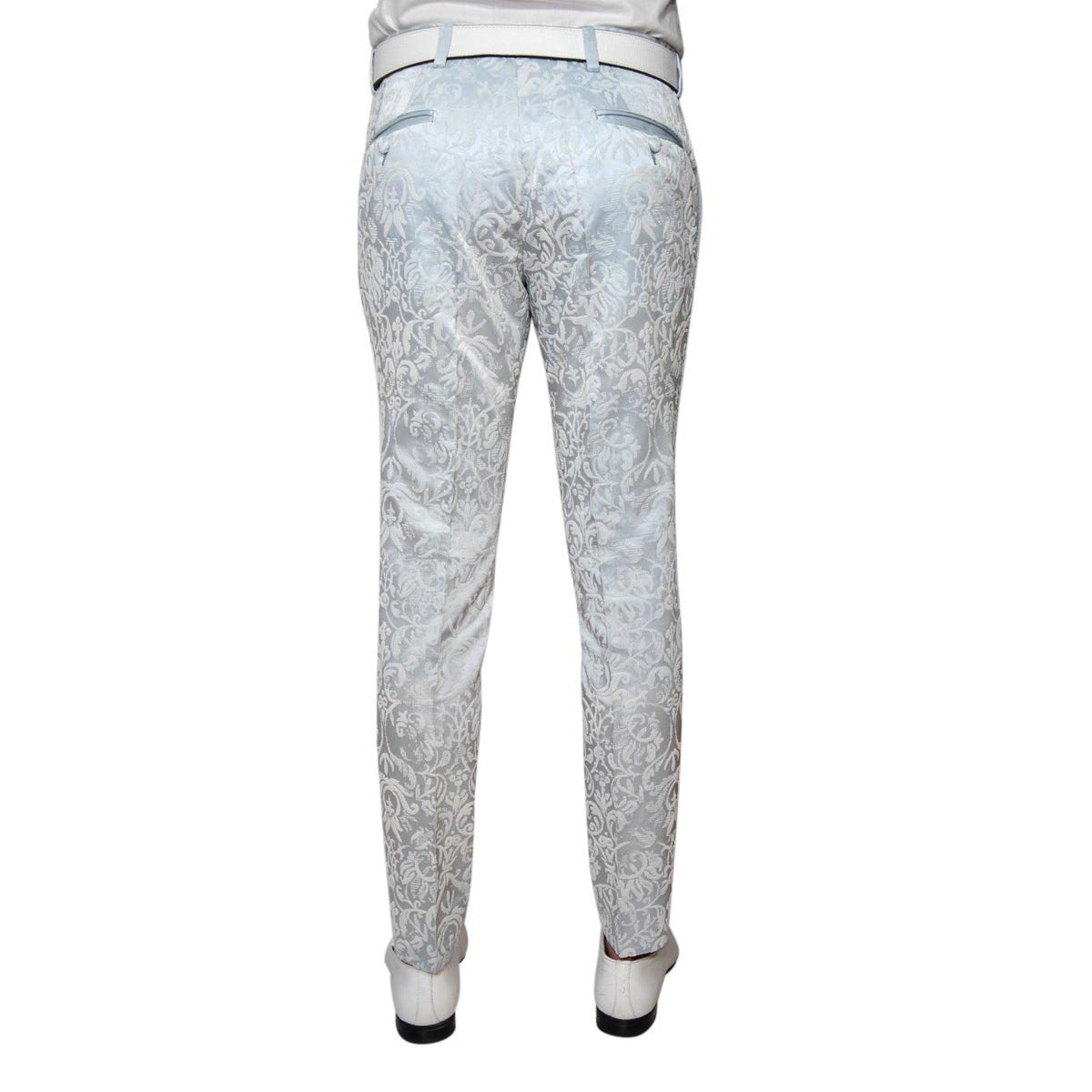 Blu Ghiaccio Paisley Trousers @ The Vault-5