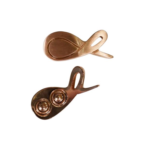 Caramello With Rose Gold Hardware Leather Loafers-10