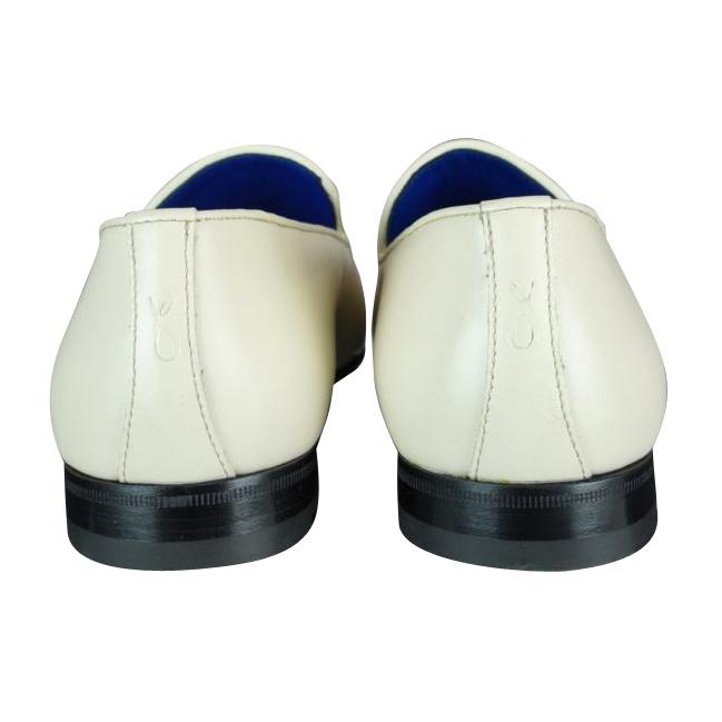 Classica Mascarpone With Yellow Gold Gold Hardware Leather Loafers-4