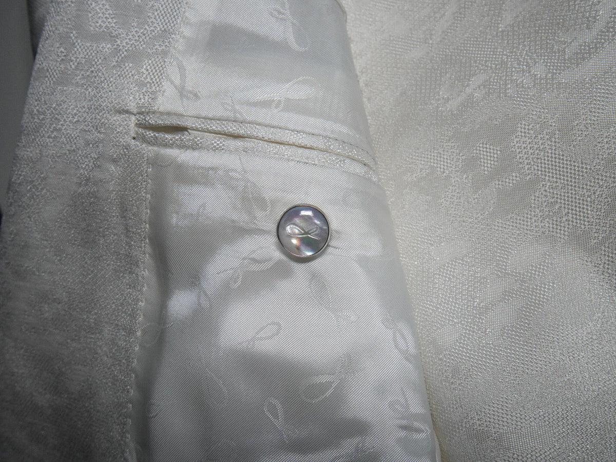 Mother Of Pearl With Silver Tone Buttons For Sports Jacket-6