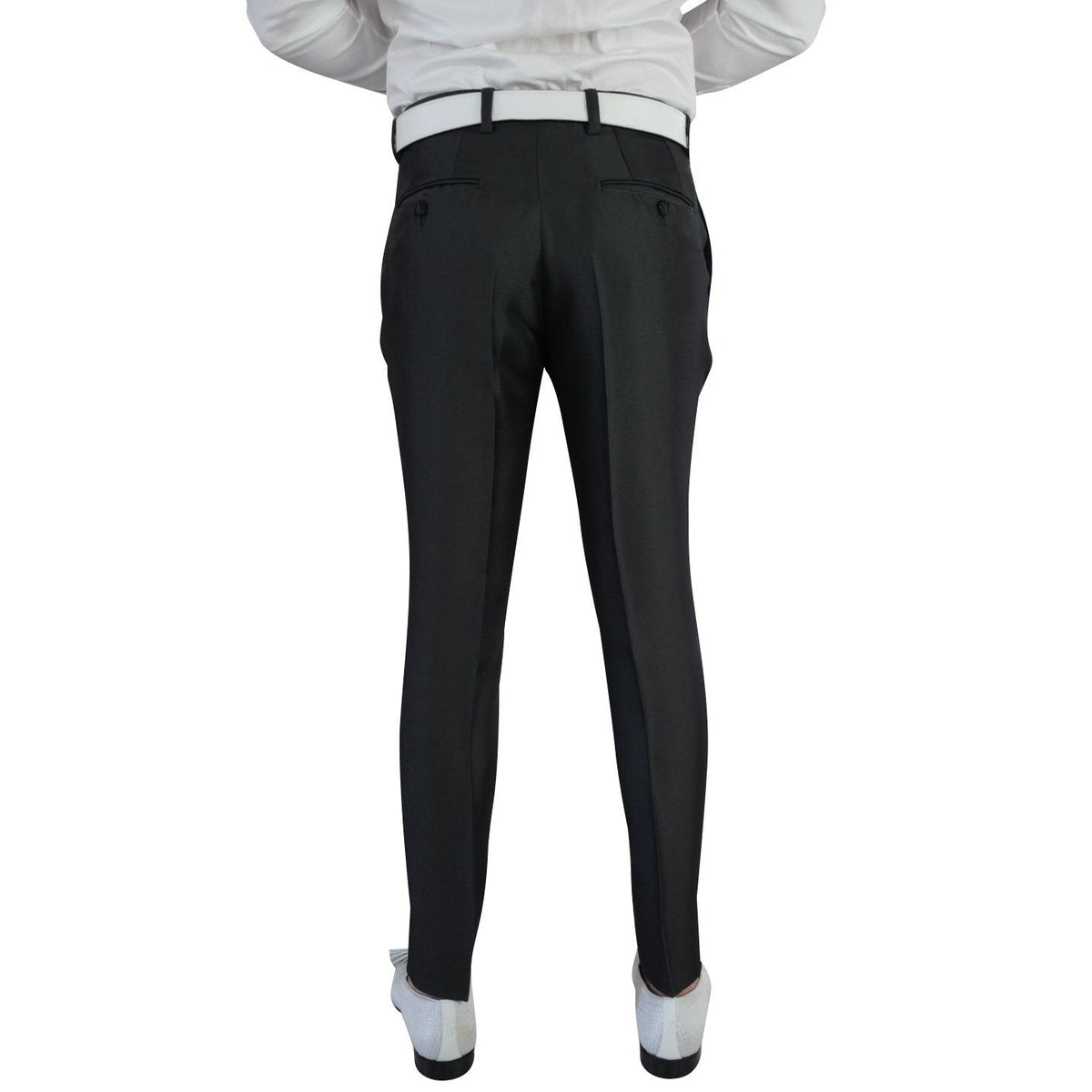 Charcoal Evento Trousers-5