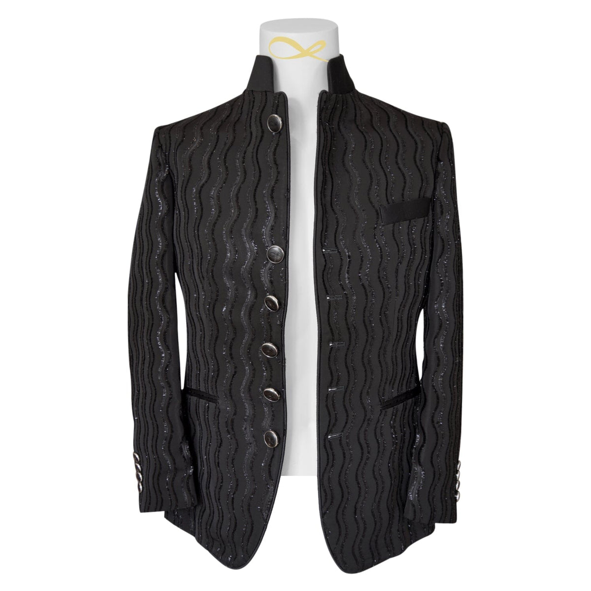 Rippled Inox Mandani Jacket-5
