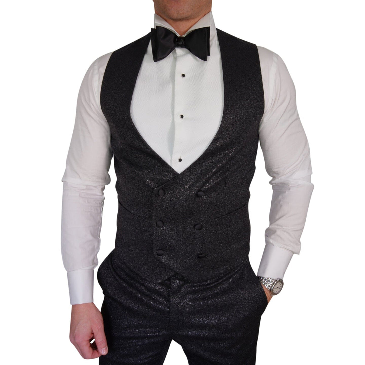 Onyx Lustro Naked Double Breasted Waistcoat-1