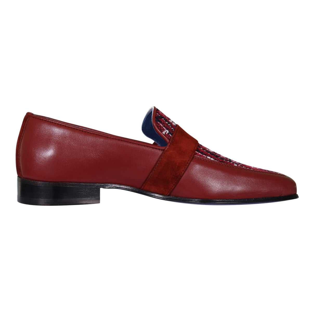 Ruby Boucle Yellow Gold Monk Loafer-7