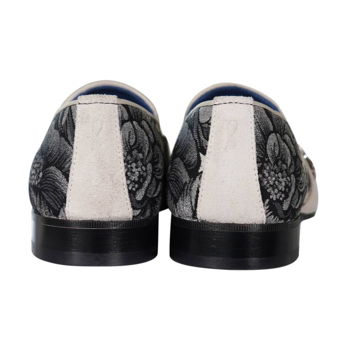 Bianco Rosa Silver Loafer-4