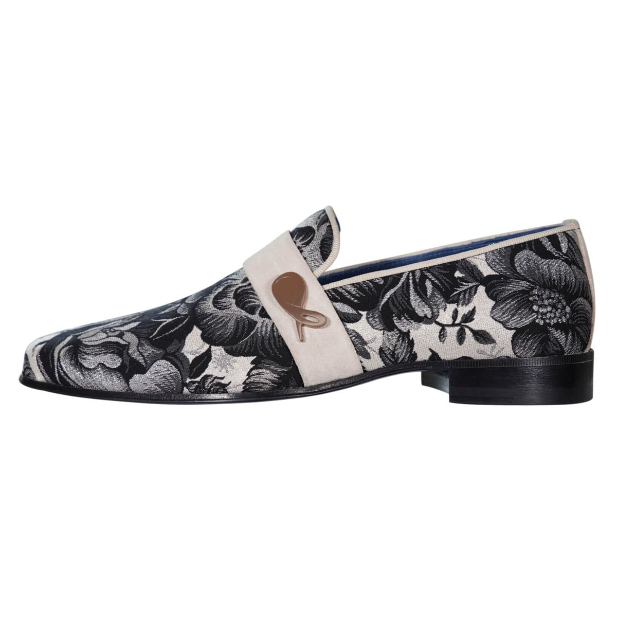 Bianco Rosa Rose Gold Loafer-5
