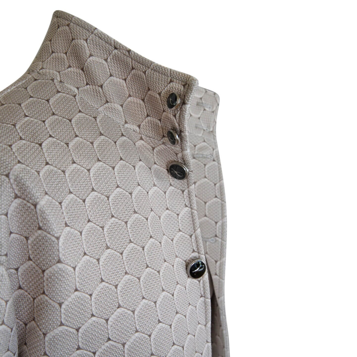 Taupe Honeycomb Luxury Performance Bomber Jacket-5