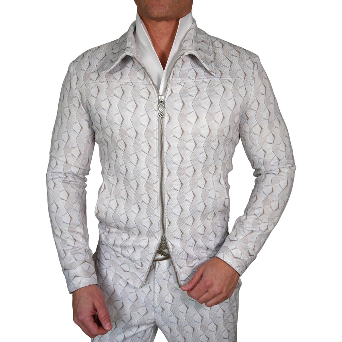 Calcolo Icebreaker Luxury Performance Two Way Bomber Jacket