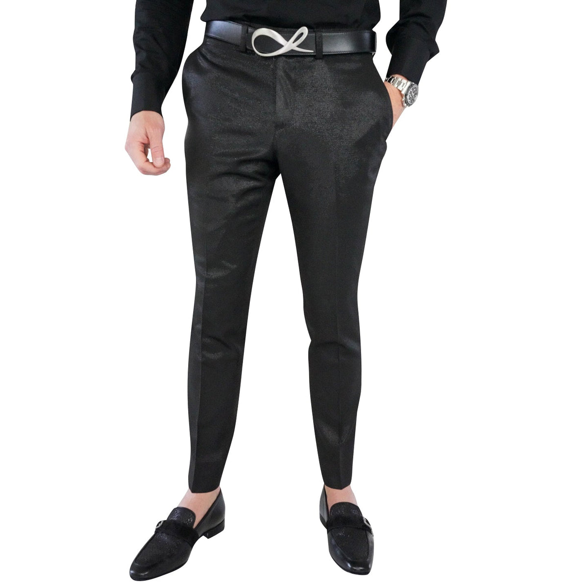 Black Luna Trousers-3