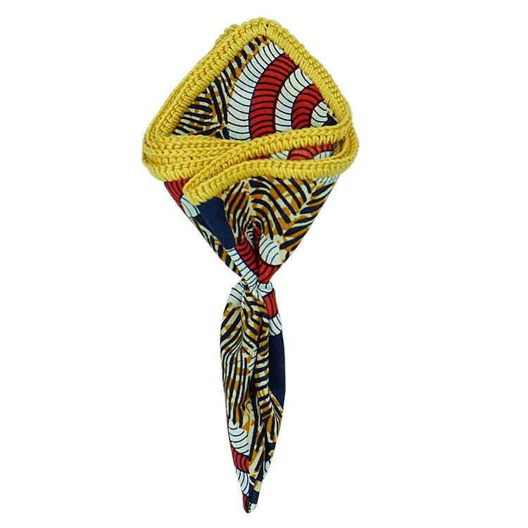 Tribal Danza with Mustard Yellow Signature Border