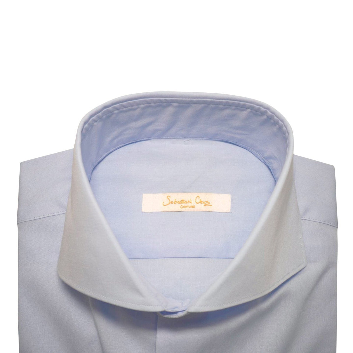 Sky Blue Twill Dress Shirt-3