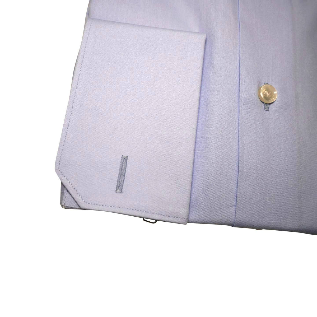 Sky Blue Twill Dress Shirt-5