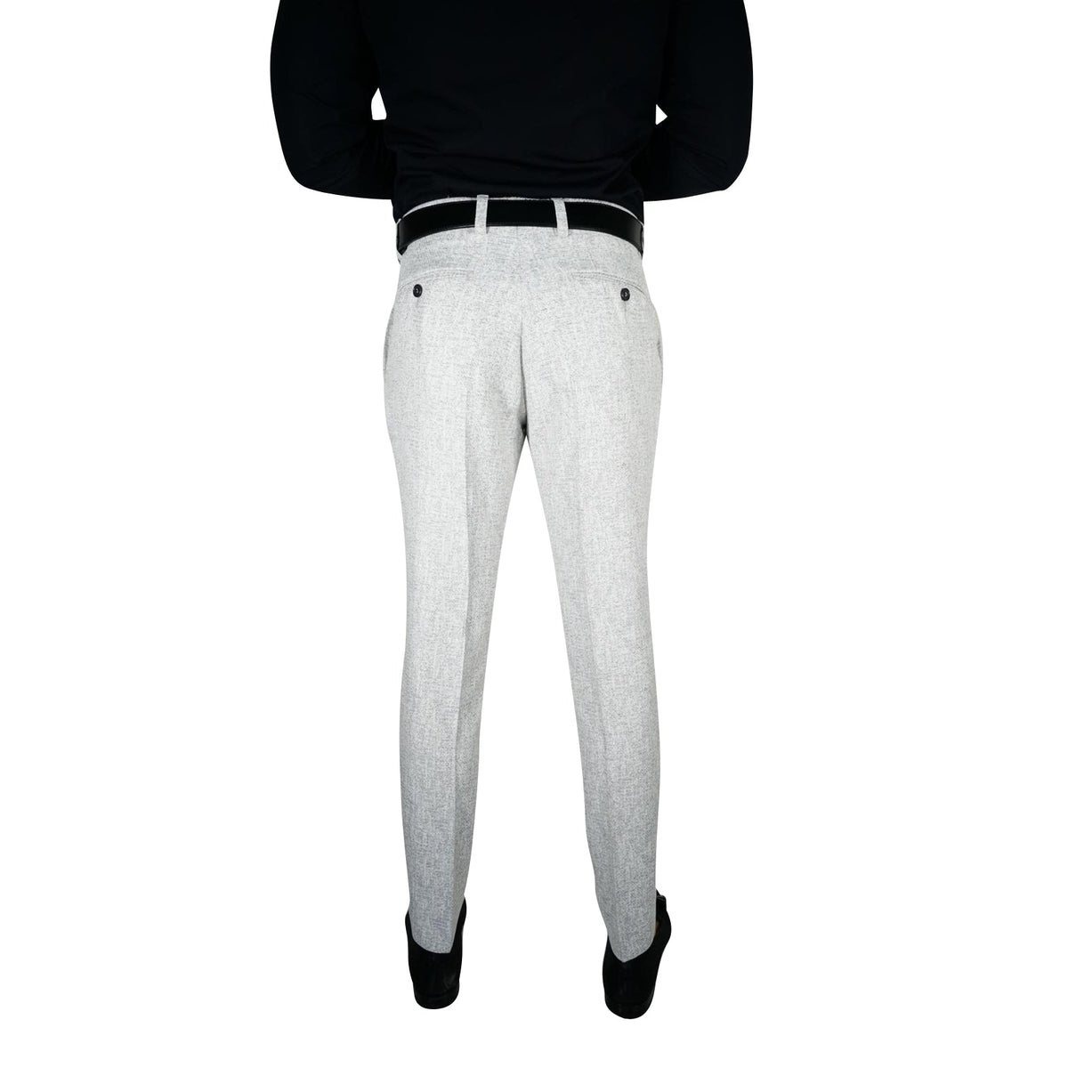 Cloud Gray Paglia Trousers @ The Vault-5