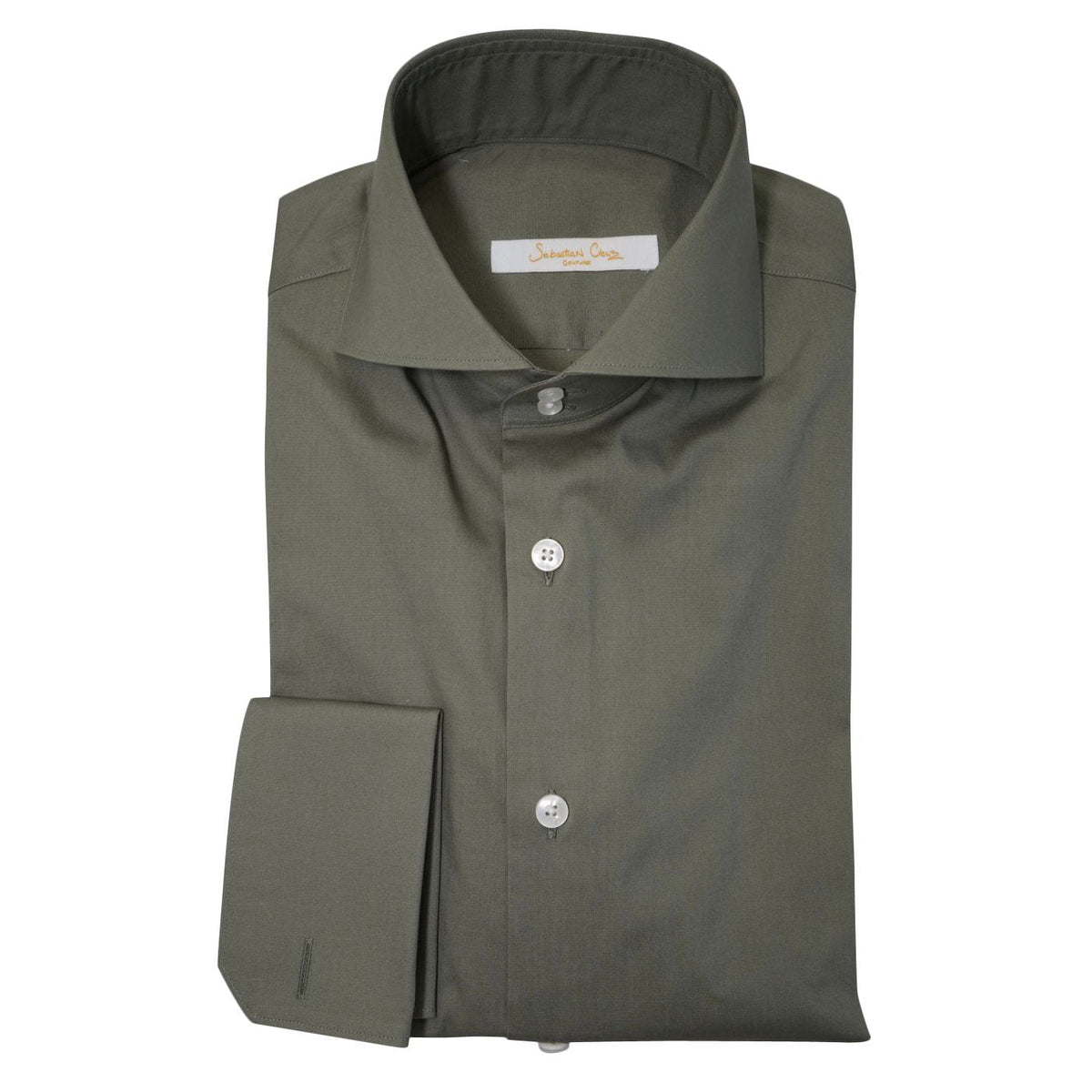 Olive Green Dress Shirt @ The Vault-2