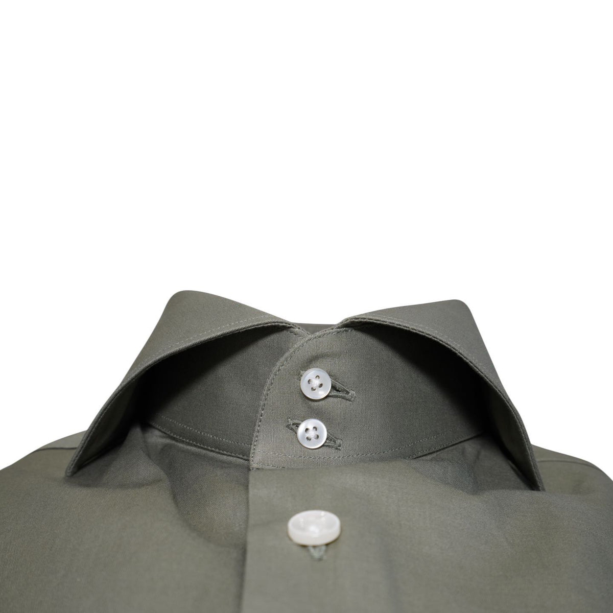 Olive Green Dress Shirt @ The Vault-3