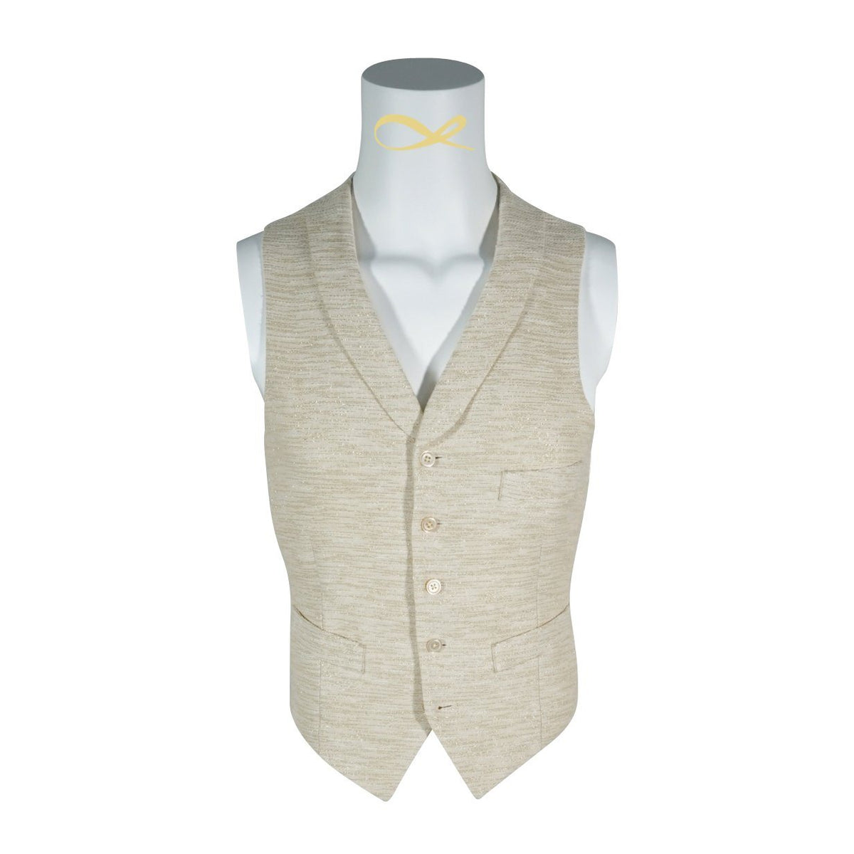 Electrum Tweed Ciottoli Waistcoat @ The Vault-3