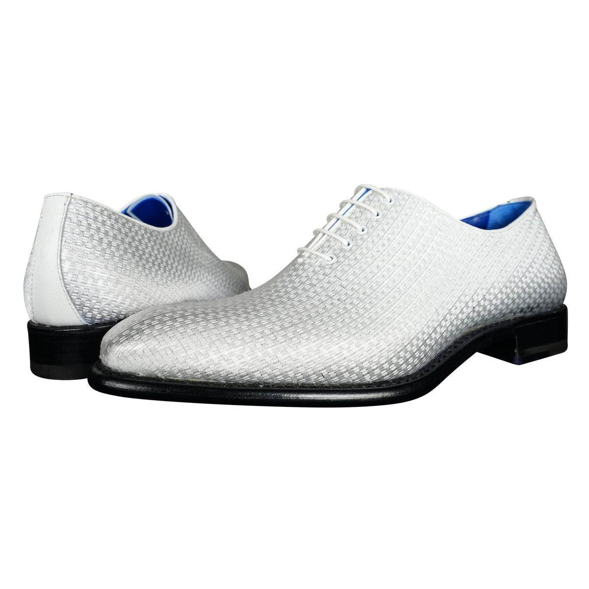 Silver Diamante Lace Ups-4