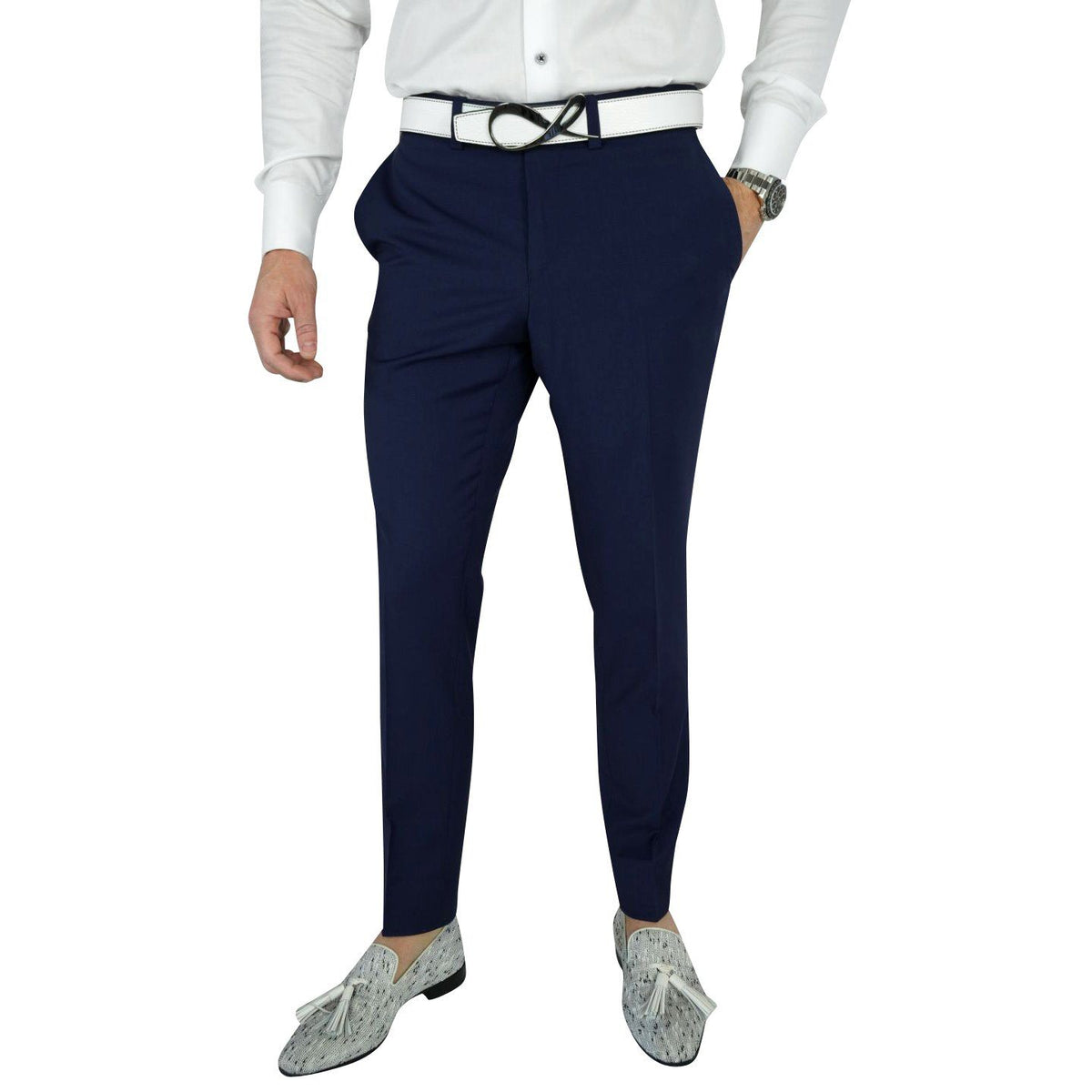 Navy Blue Trousers-3