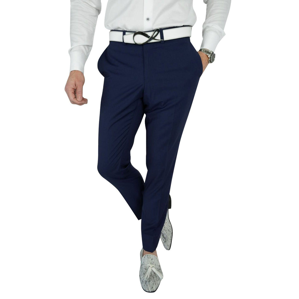 Navy Blue Trousers-1