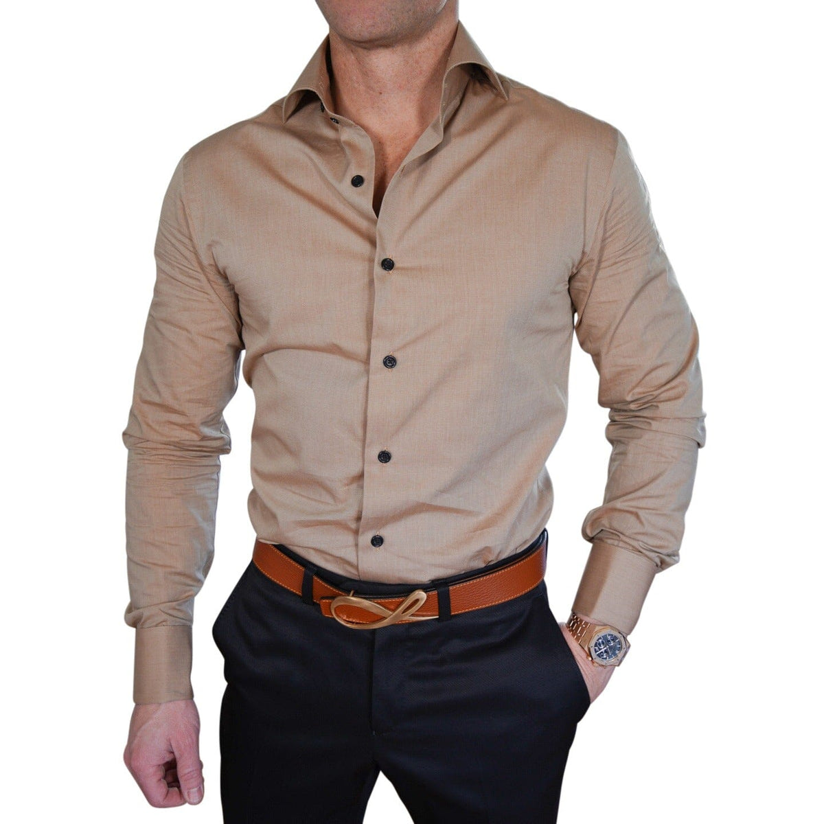 Sand Dress Shirt