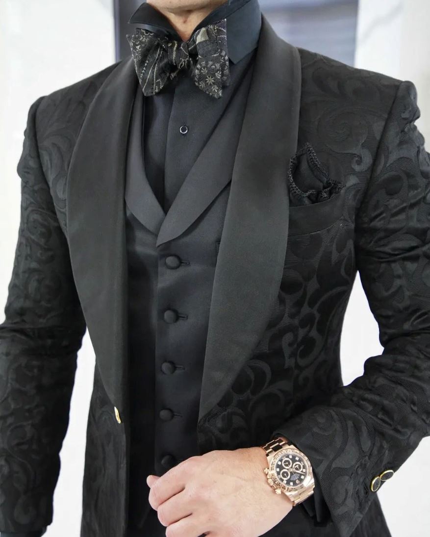 Black Paisley Dinner Jacket @ The Vault-2