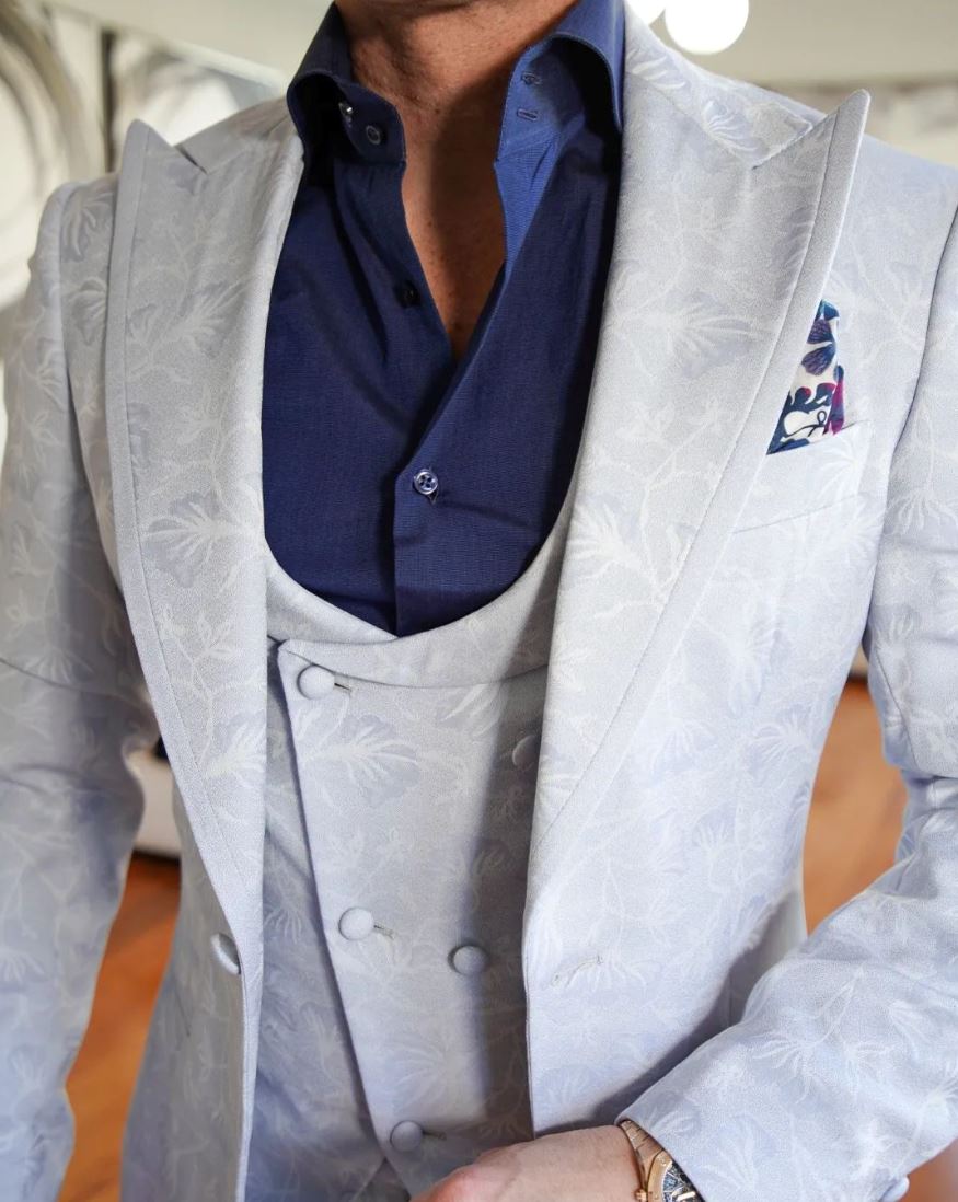 Pastel Azzurro Campanula Jacket