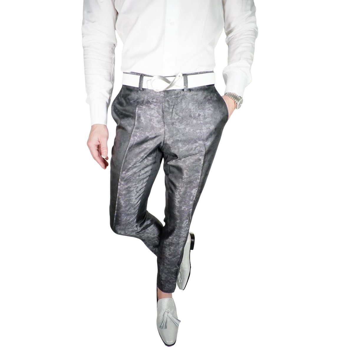 Gunmetal Brillo Trousers @ The Vault-1