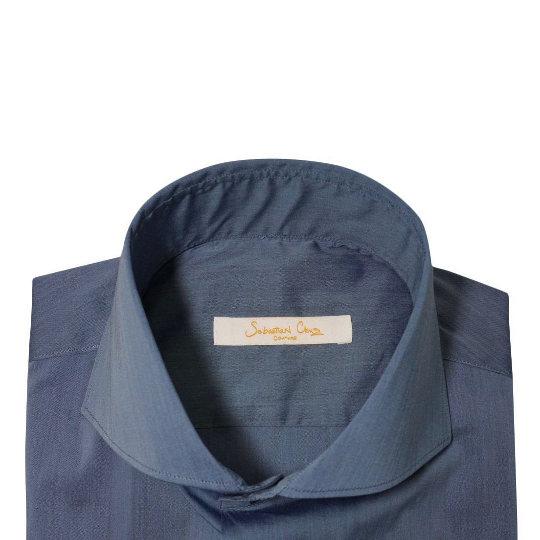 Brushed Steel Blue Dress Shirt @ The Vault-4