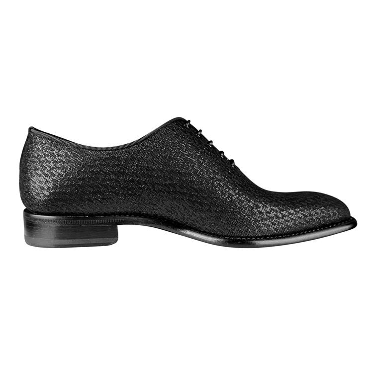 Black Diamante Lace Ups-8
