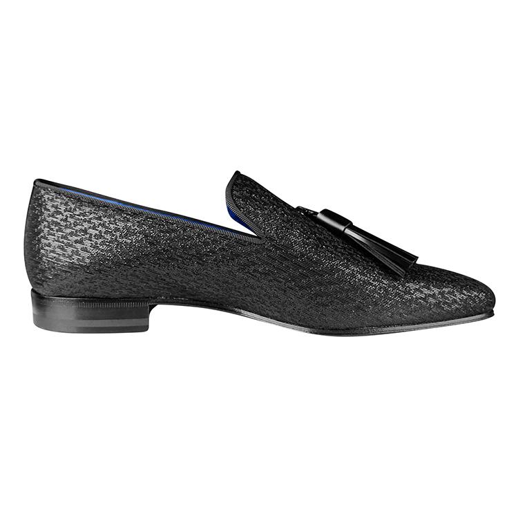 Black Diamante Tassel Loafer @ The Vault-8