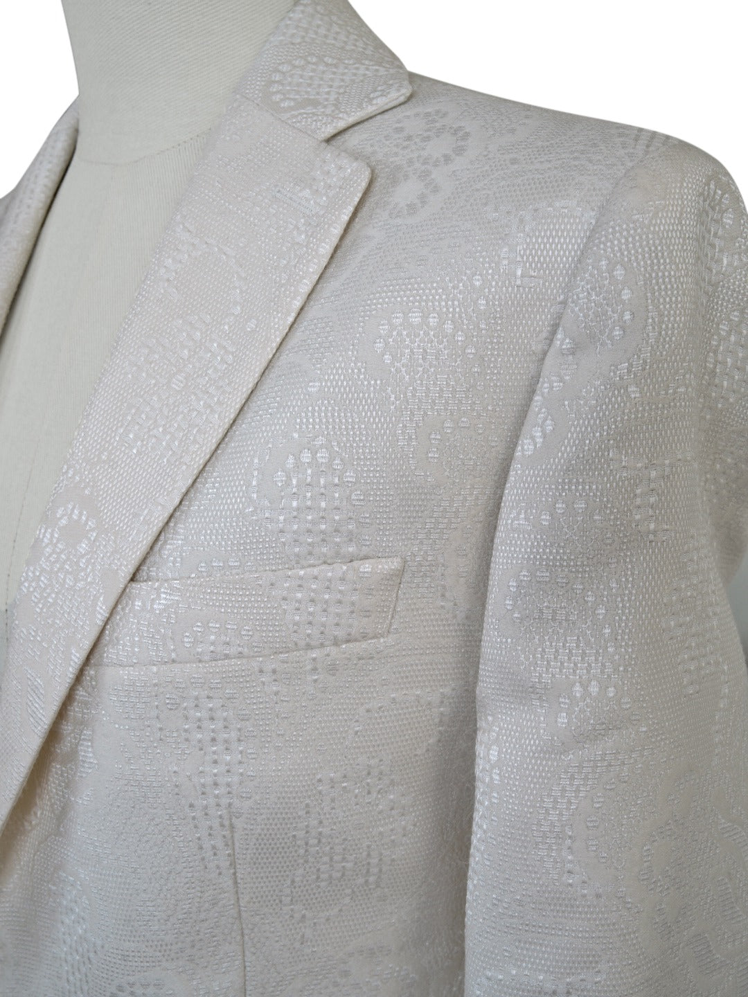 Latte Damask Jacket-6