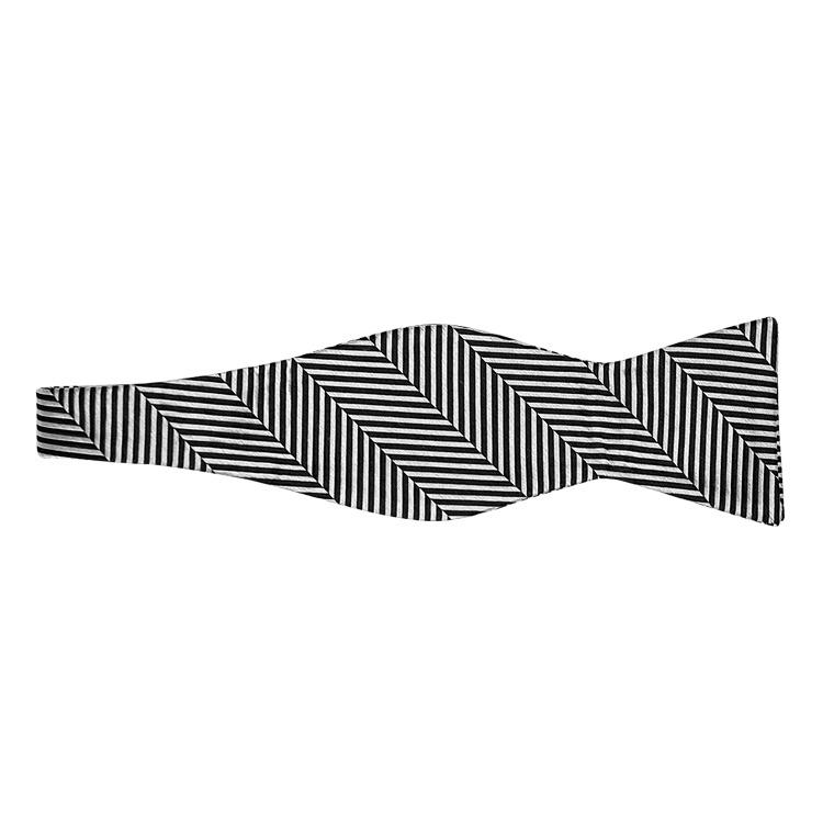 Silver Spina Bow Tie-2