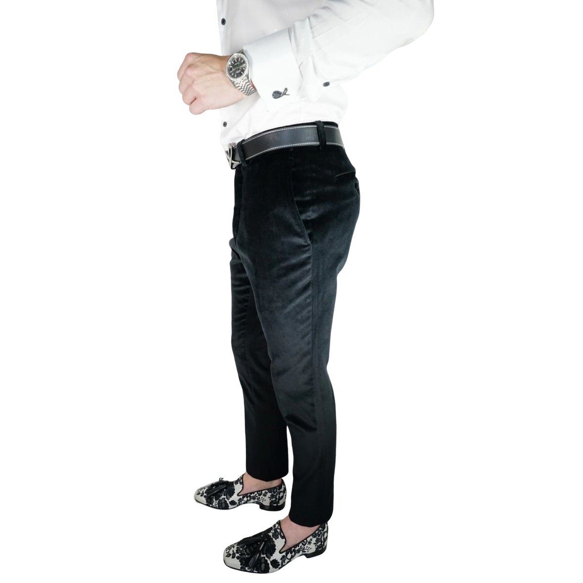 Black Velvet Trousers @ The Vault-3