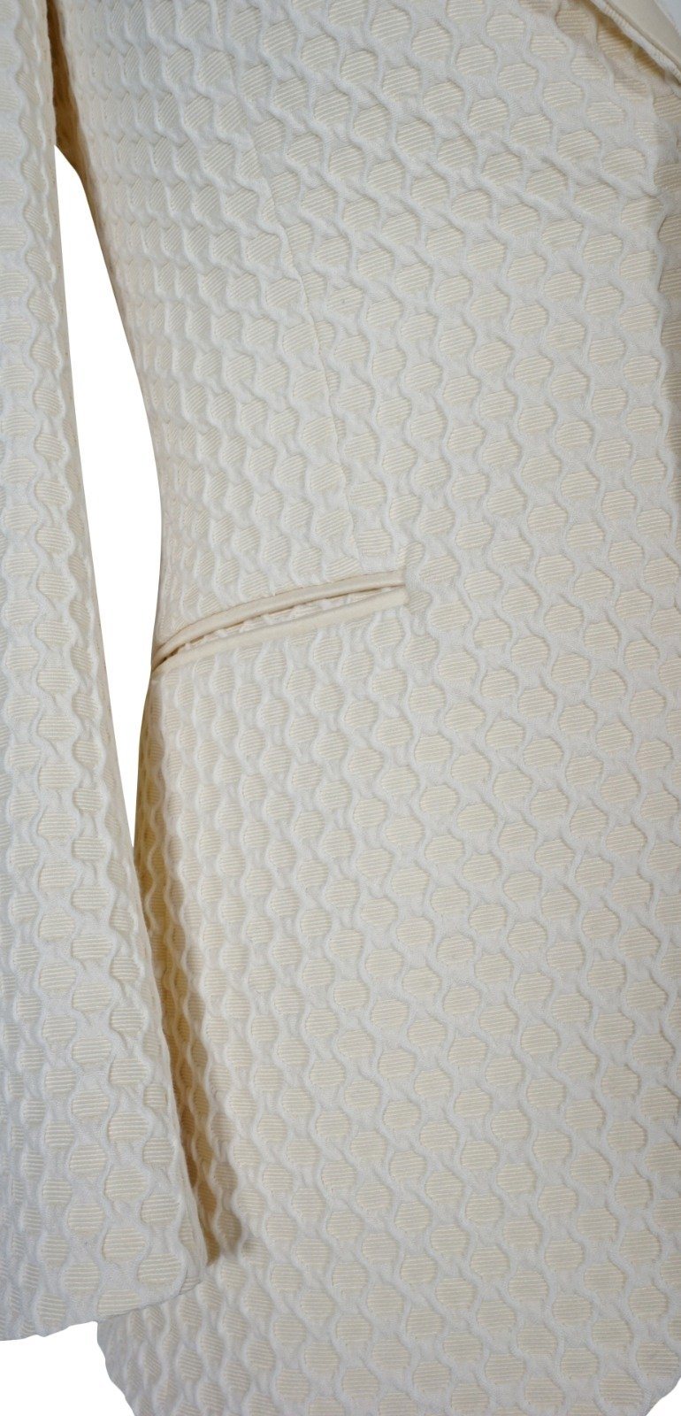 Vaniglia Honeycomb Bold Jacket-5