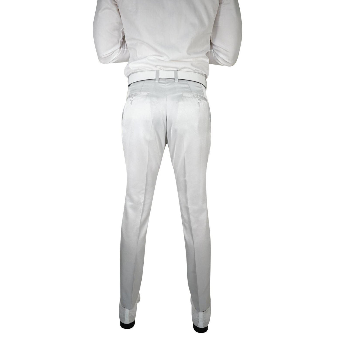 Silver Lucentezza Trousers @ The Vault-5