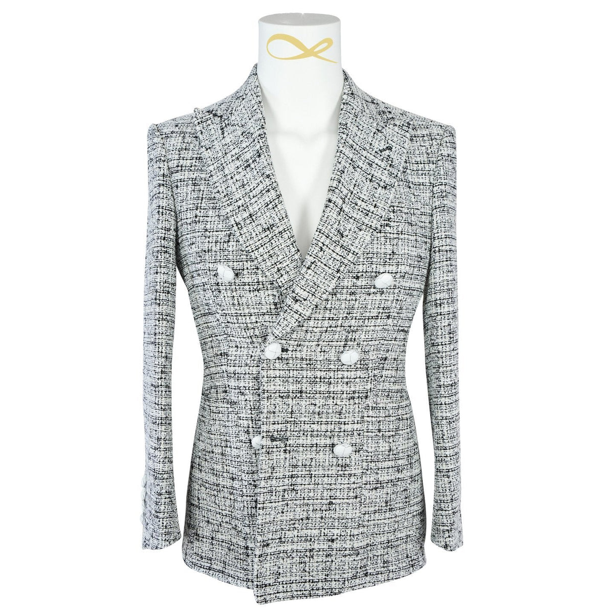 Aspen Inverno Tweed Double Breasted Jacket @ The Vault-4