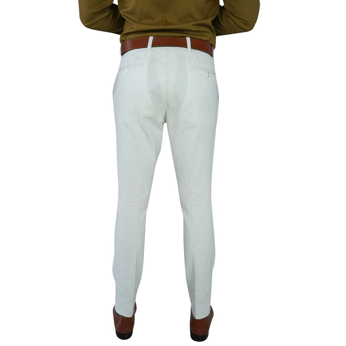 Coconut Intreccio Trousers @ The Vault-5