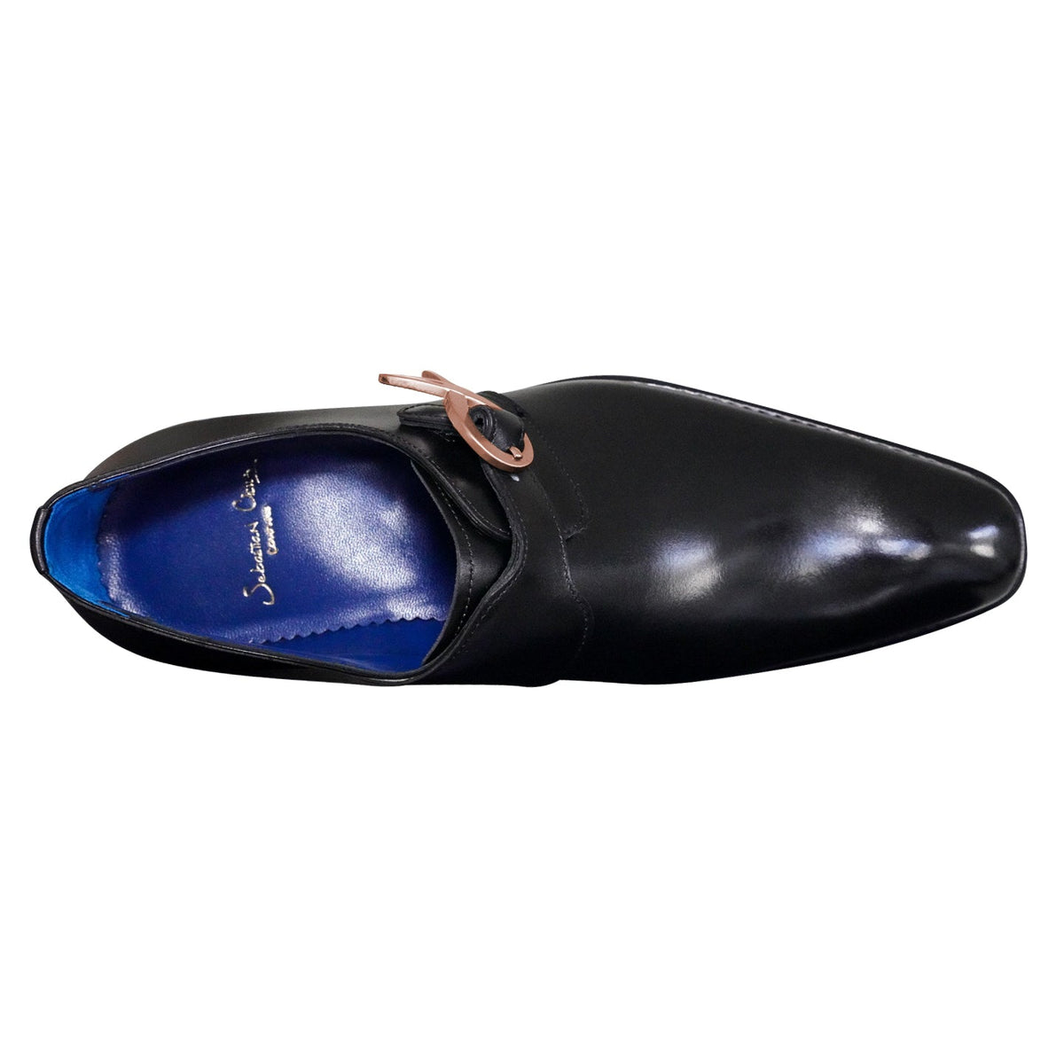 Nero Opal With Rose Gold Hardware Monk Strap @ The Vault-6
