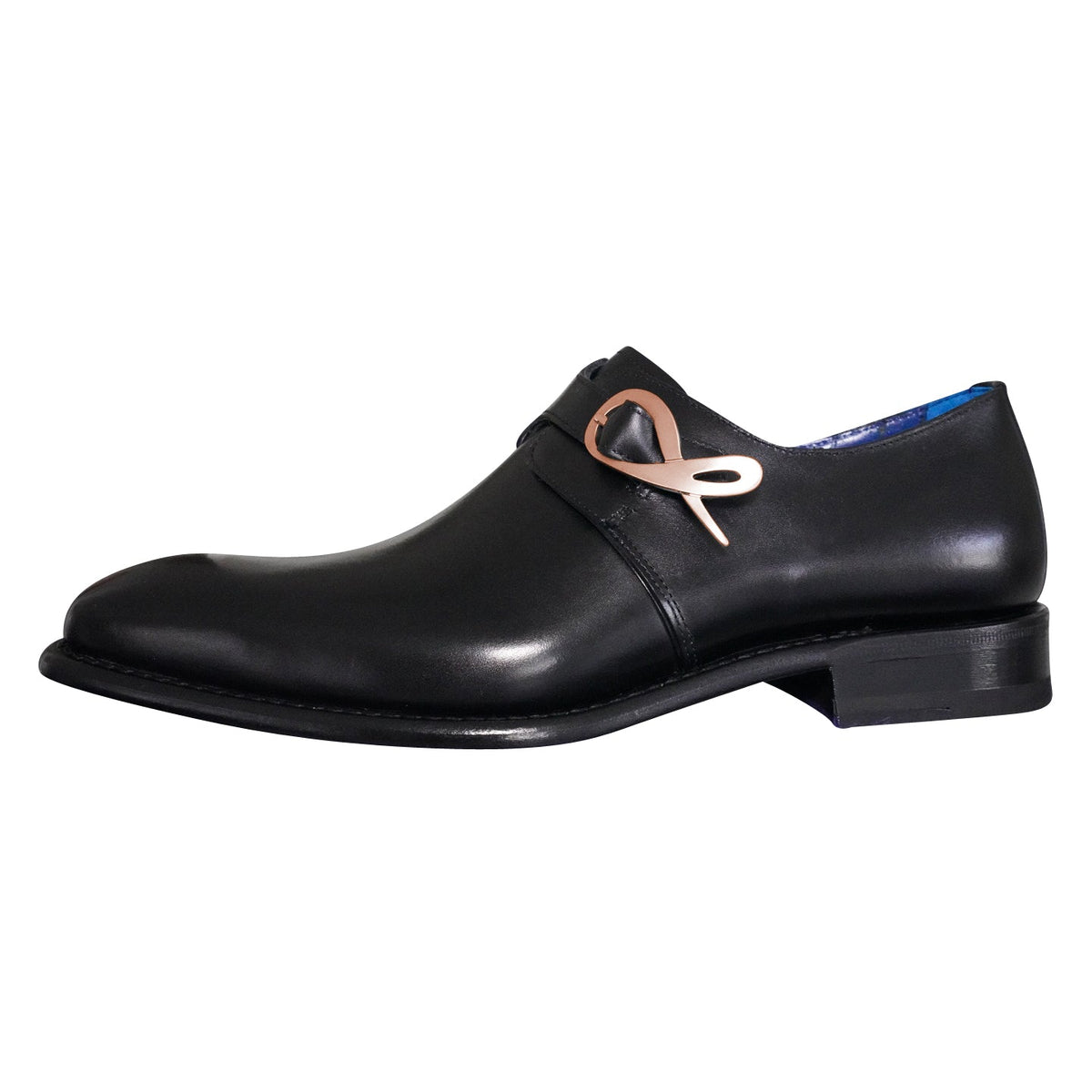 Nero Opal With Rose Gold Hardware Monk Strap @ The Vault-7