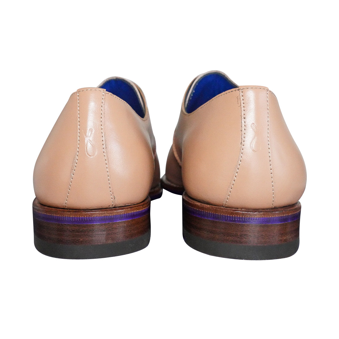 Latte With Rose Gold Hardware Monk Strap-8