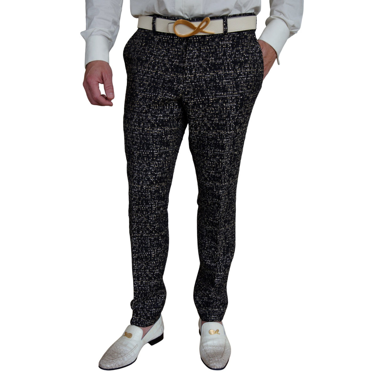 Onyx Oro Tweed Trousers