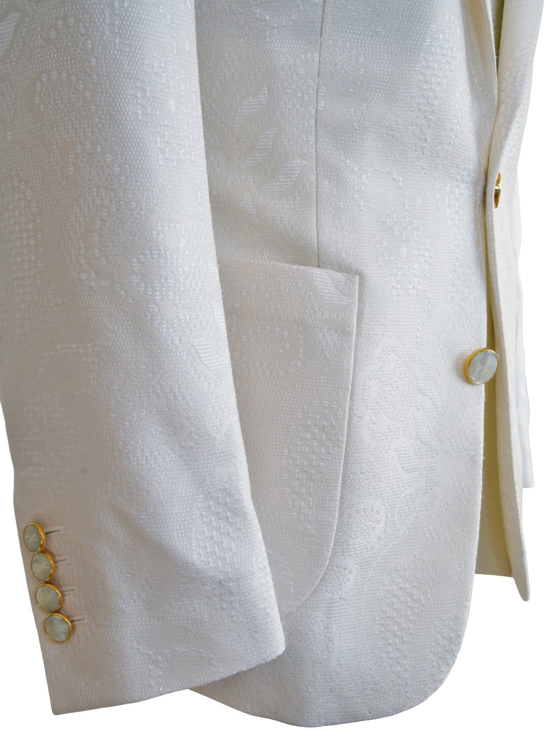 Latte Damask Jacket-5