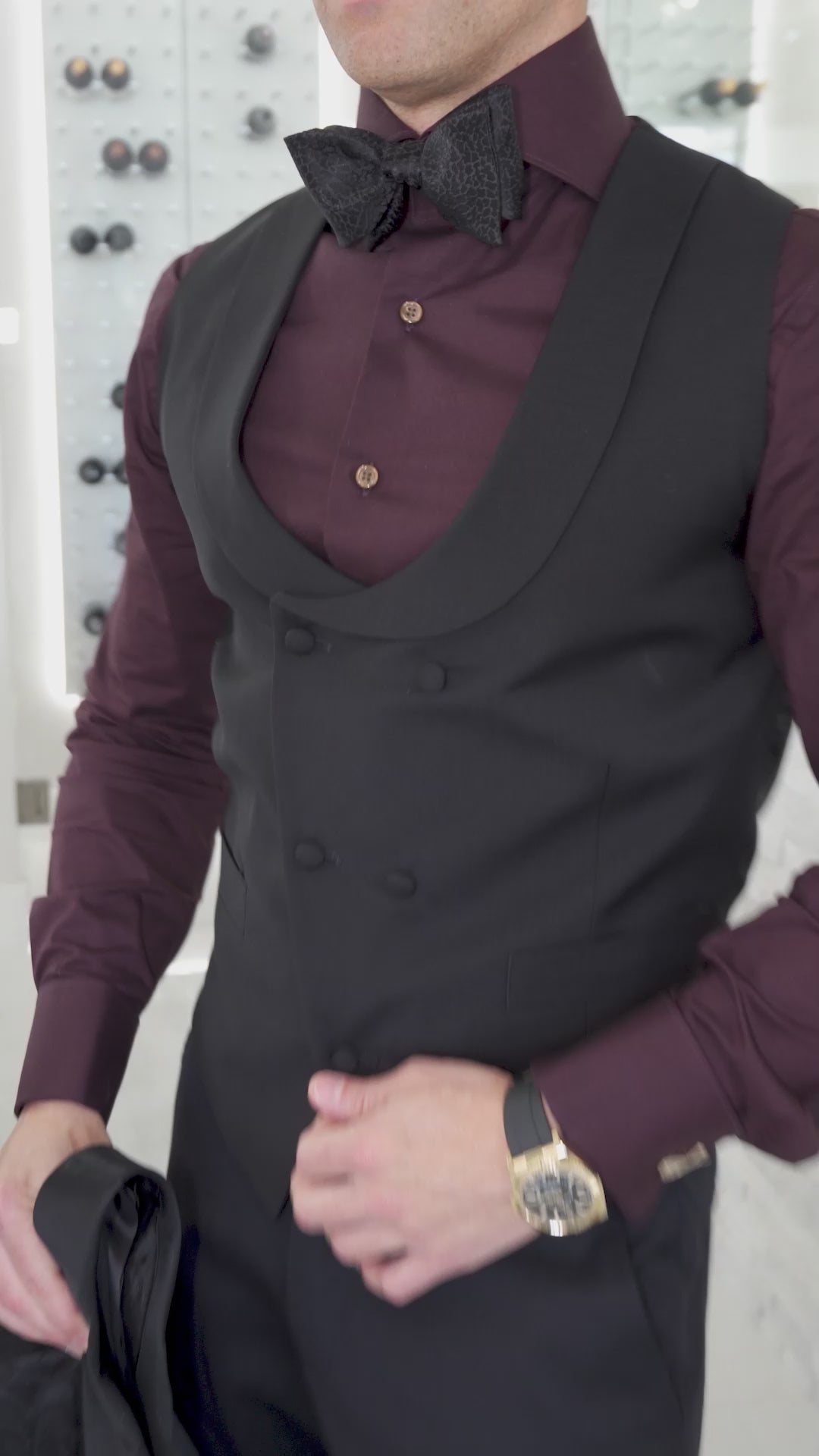 Black Paisley Dinner Jacket @ The Vault-3