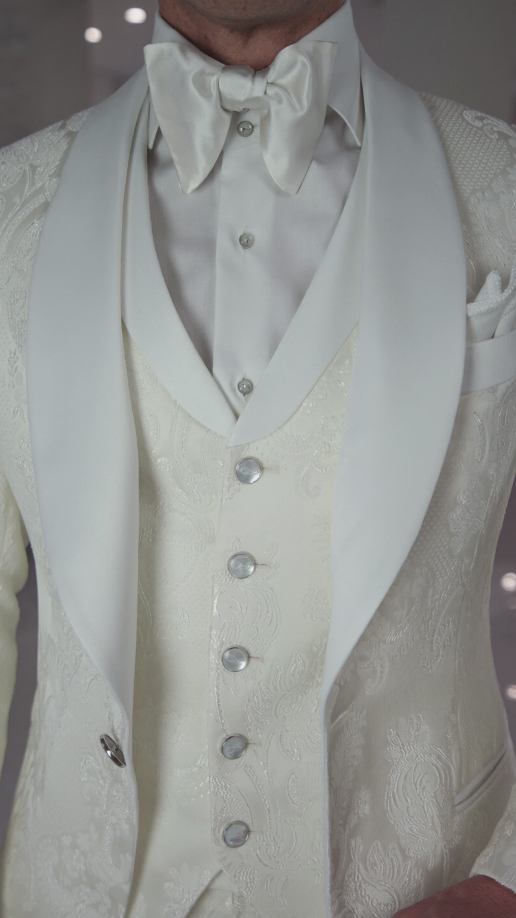Vanilla Vittoriana Ciottoli Waistcoat