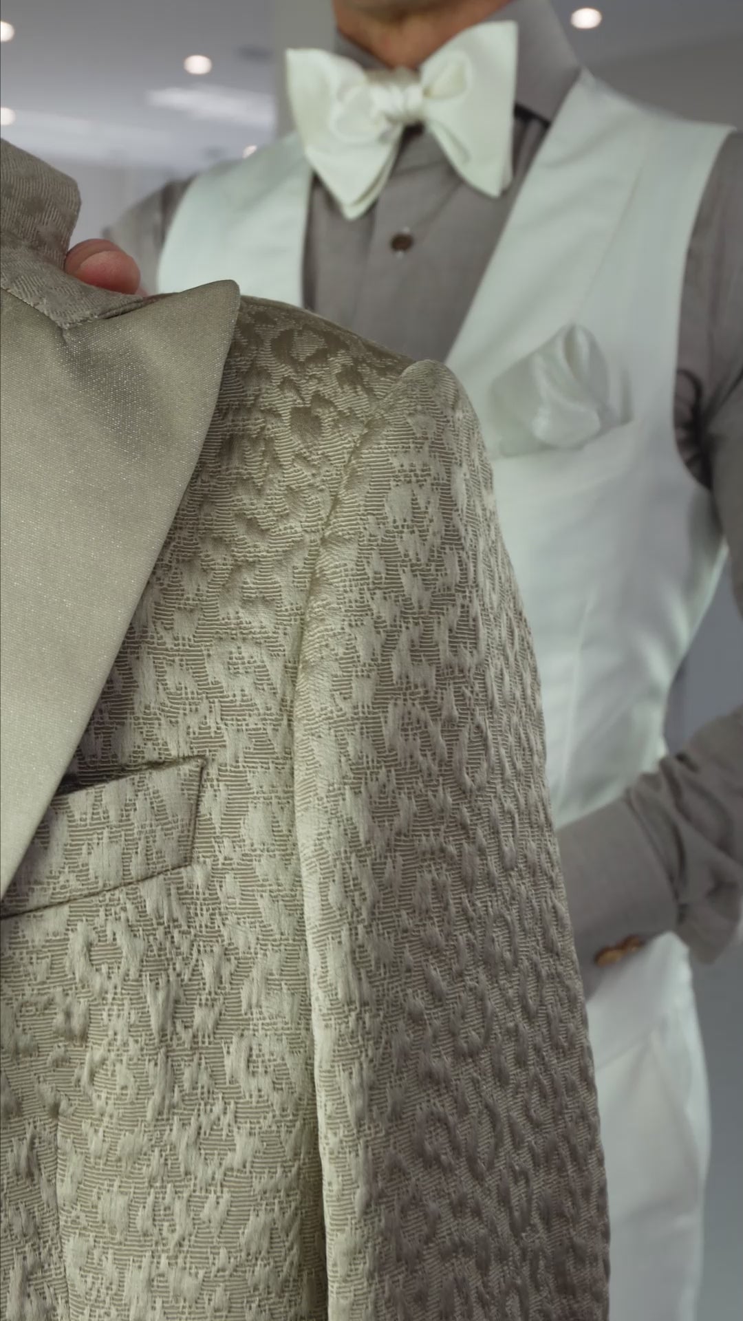 White Ciottoli Waistcoat @ The Vault